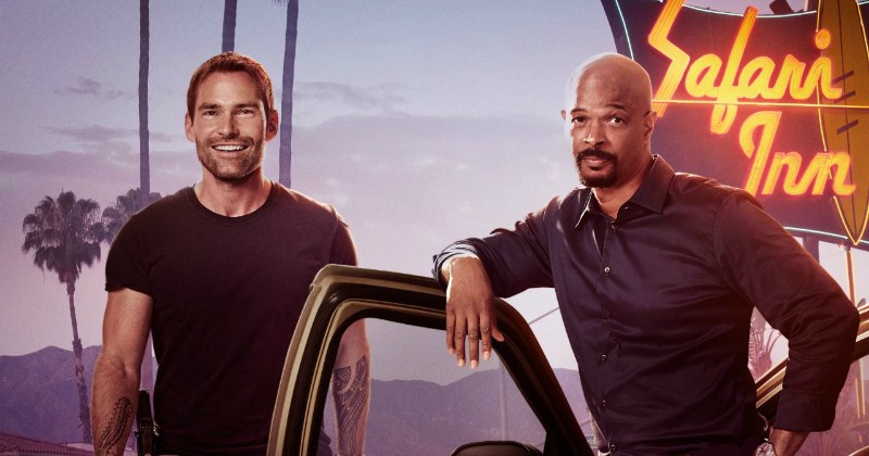 Riggs och Murtaugh i actionserien "Lethal Weapon" på TV6 Play