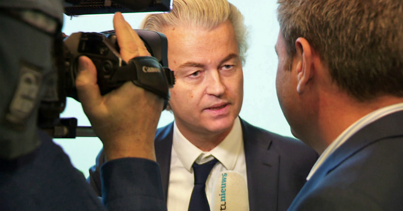 Geert Wilders i dokumentären "Vem är Wilders?" i SVT Play