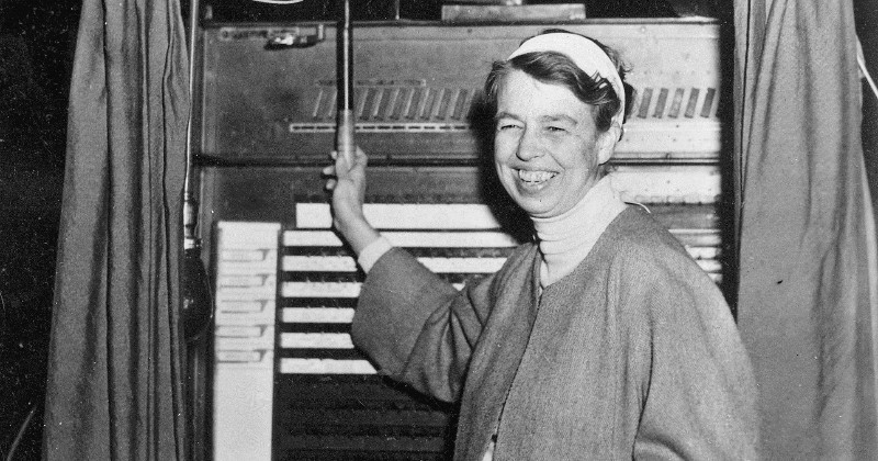 Eleanor Roosevelt i dokumentären Eleanor Roosevelt -rebellen i Vita huset i UR Play