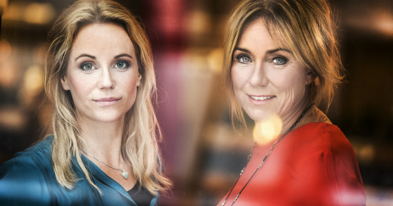 Anne Lundberg och Sofia Helin i 30 liv i veckan