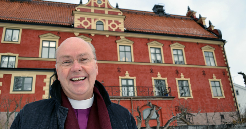 Biskop Johan Dalman i dokumentären "En biskop flyttar in" i SVT Play