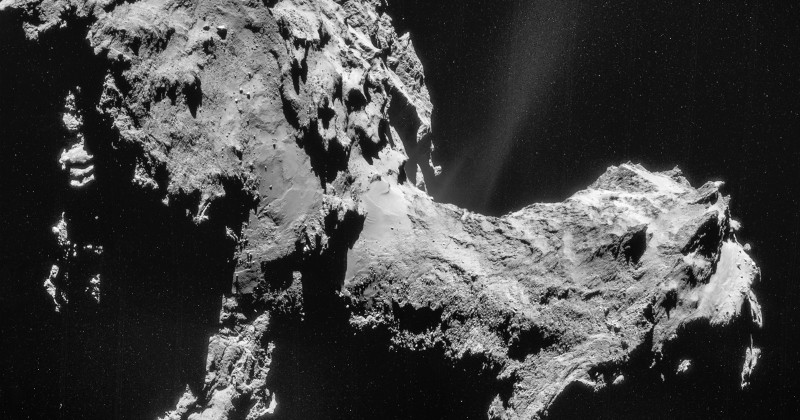 Kometen Rosetta landade på i Rosetta - hela historien