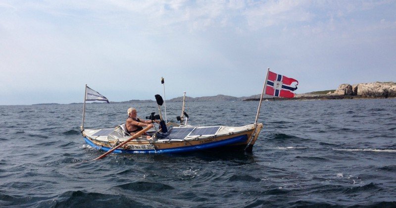 Ragnar Thorseth i Ensam över Nordsjön i SVT Play