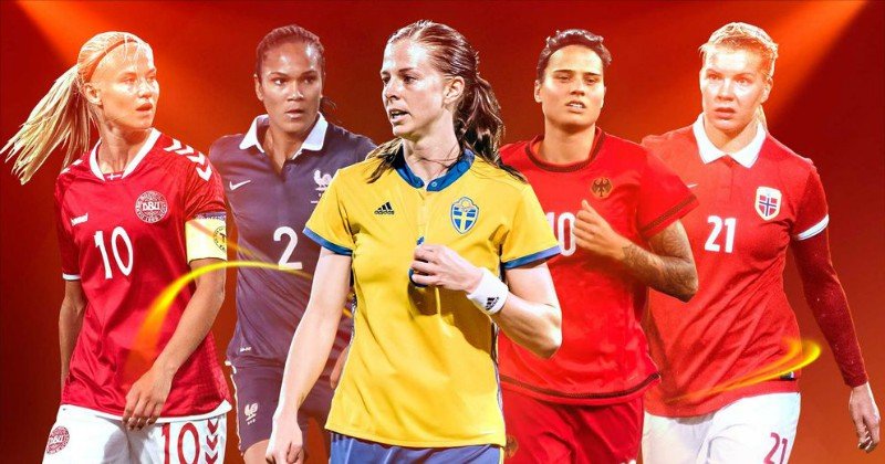 Spelare i fotbolls-EM 2017 i SVT Play LIVE streaming
