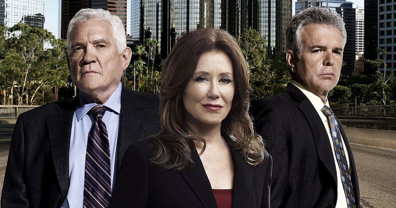 Skådespelare i kriminalserien "Major Crimes" i Kanal 9 Dplay