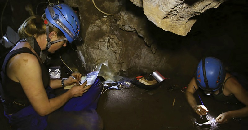 Arkeologer i Grottan där människan föddes i SVT Play