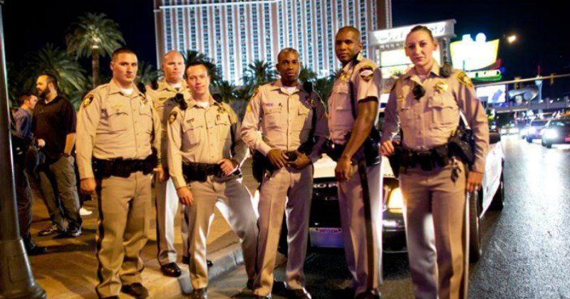 Poliser i realityserien "Las Vegas Strip" i TV4 Play