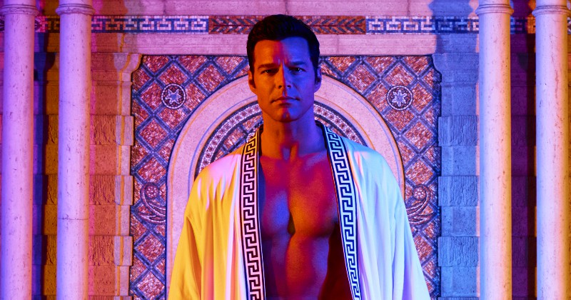 Ricky Martin i "Mordet på Gianni Versace" på SVT Play