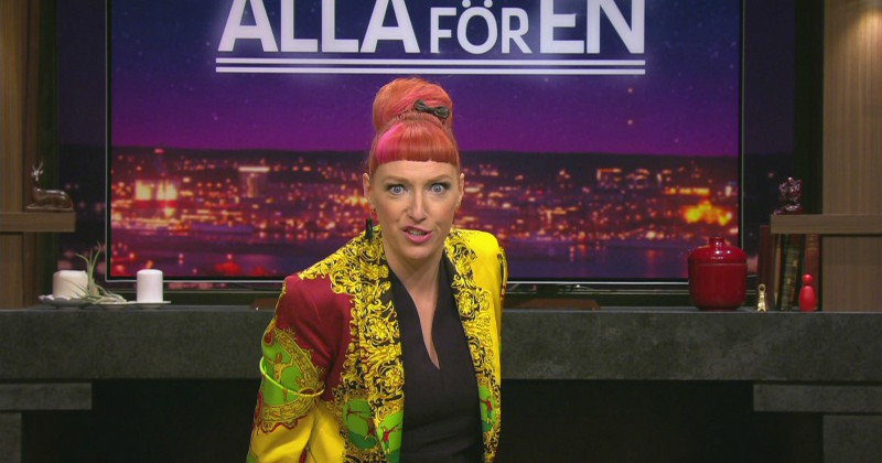 Alla för en SVT Play, programledare Josefin Johansson
