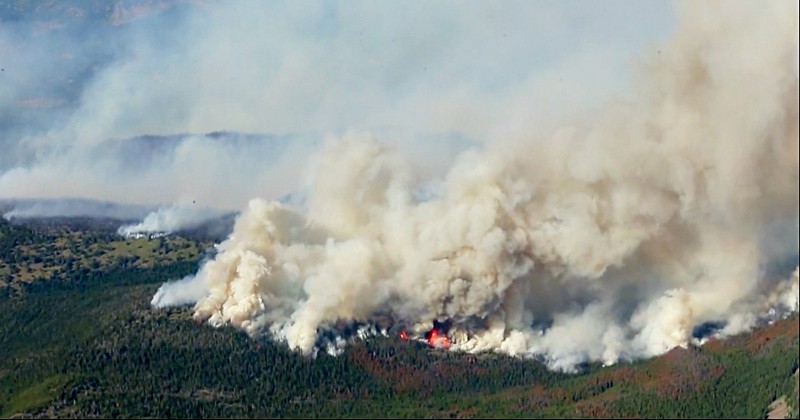 Skogsbrand i "Naturens utbrott" på UR Play