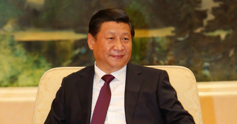 Xi Jinping i dokumentären Världen enligt Xi på SVT Play