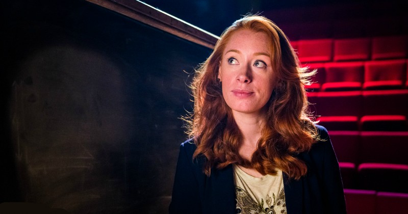 Hannay Fry i "Matematikens magiska värld" på SVT Play