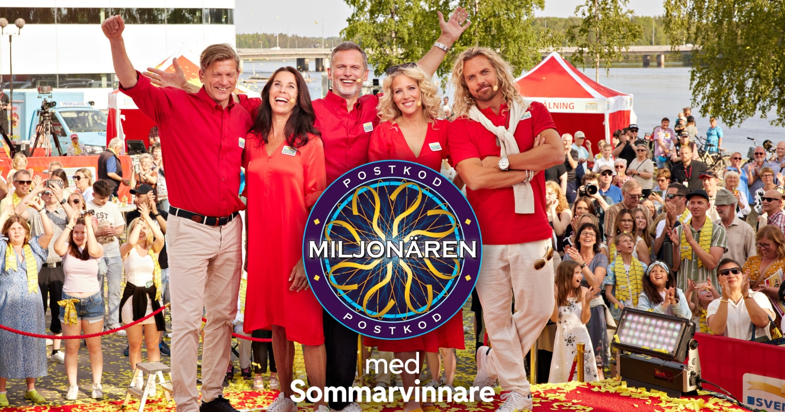 Postkodmiljonären med Sommarvinnare på TV4 Play