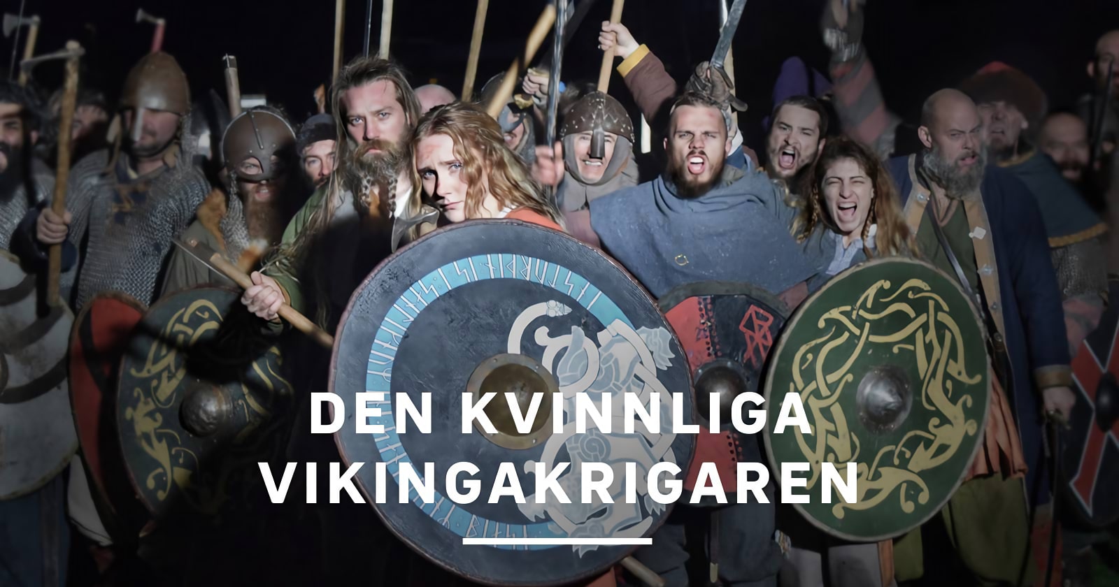 Den kvinnliga vikingakrigaren på SVT Play streama