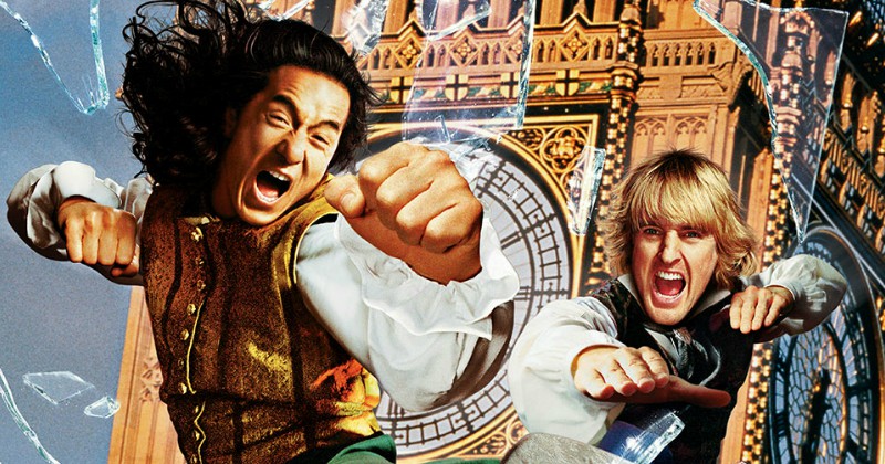 Jackie Chan och Owen Wilson i "Shanghai Knights" PÅ TV6 Play Viafree
