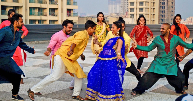 Dansare i "Bollywood - Indiens filmmeck" på UR Play