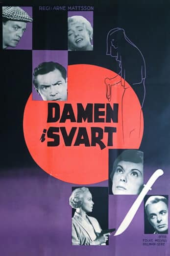 Damen i svart