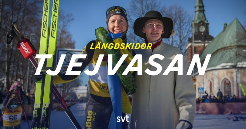 Tjejvasan live streaming SVT Play