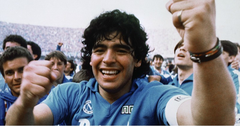 Maradona i "Diego Maradona" dokumentär på SVT Play