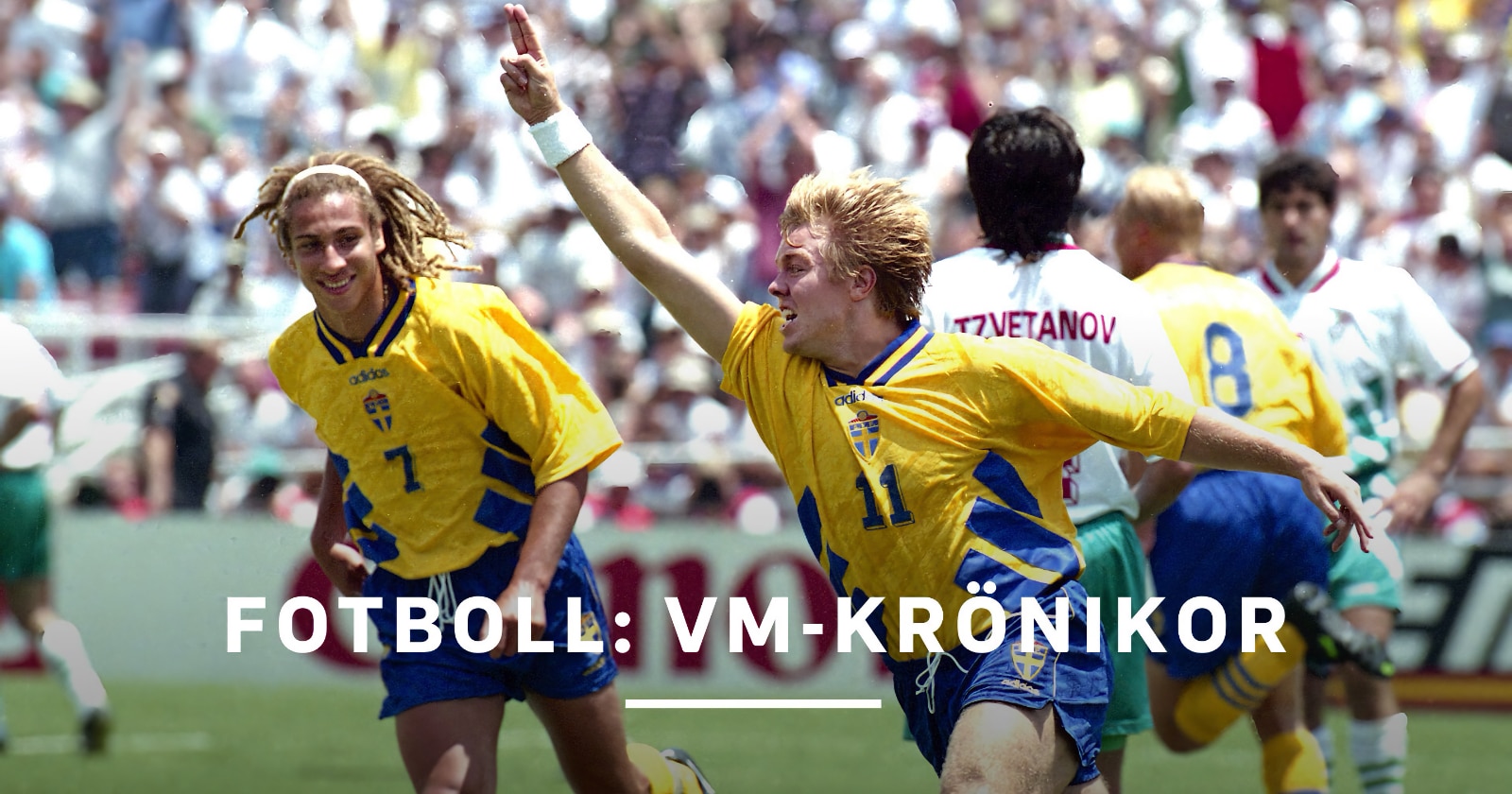 Fotboll: VM-krönikor på SVT Play streama