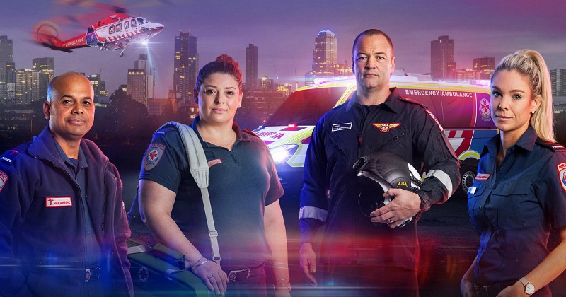 Ambulanspersonal i 112 först på plats Australien på TV4 Play