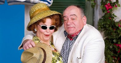 Solsting och snésprång