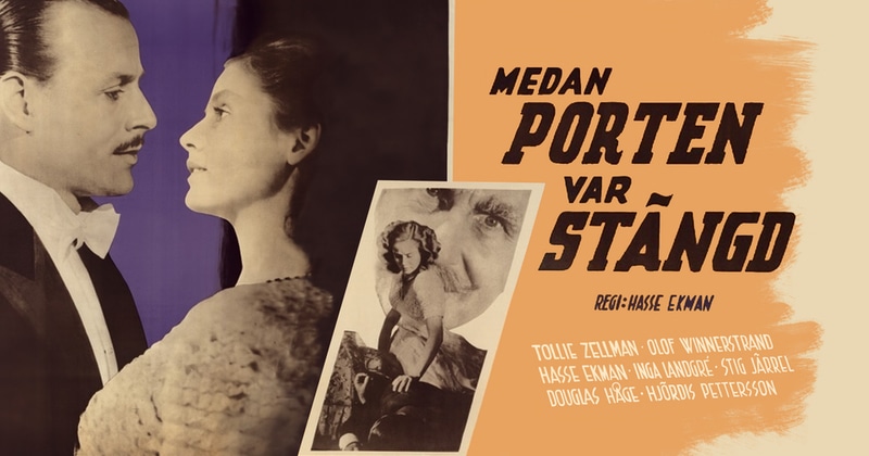 Medan porten var stängd