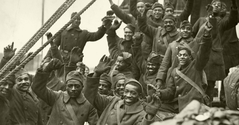 Harlem Hellfighters i Harlems soldater i första världskriget på UR Play