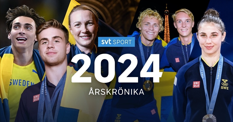 Sportens årskrönika 2024 på SVT Play stream