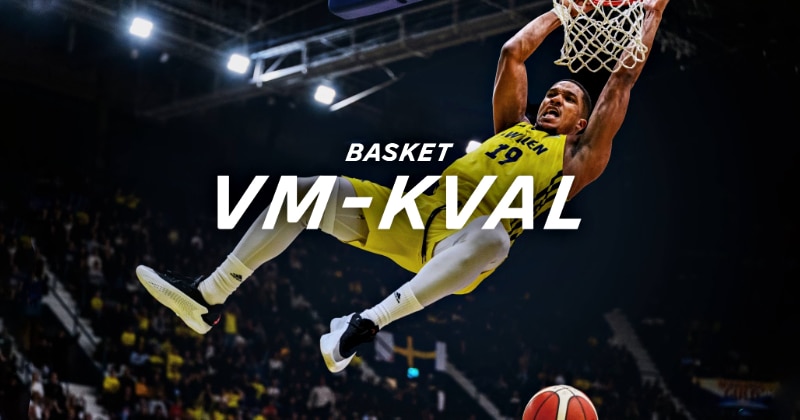 Basket: VM-kval på SVT Play streama