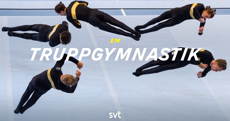 EM Truppgymnastik på SVT Play streama