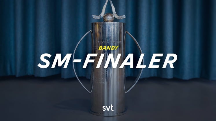 Bandy: SM-finaler LIVE på SVT Play stream