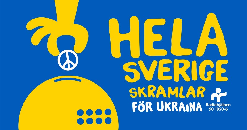 Hela Sverige skramlar för Ukraina SVT Play
