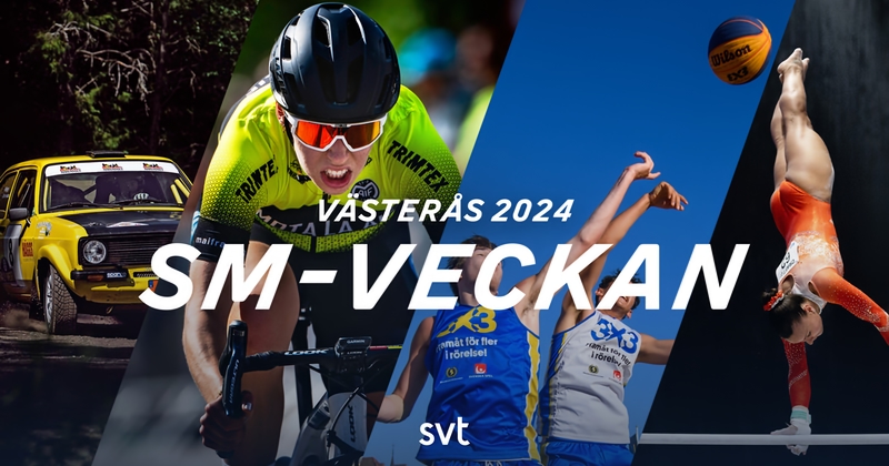 SM-veckan Västerås 2024 live stream SVT Play
