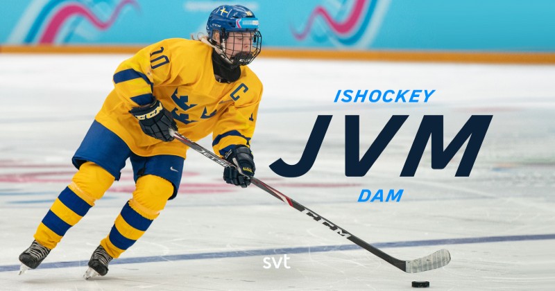 Ishockey: Junior-VM damer på SVT Play