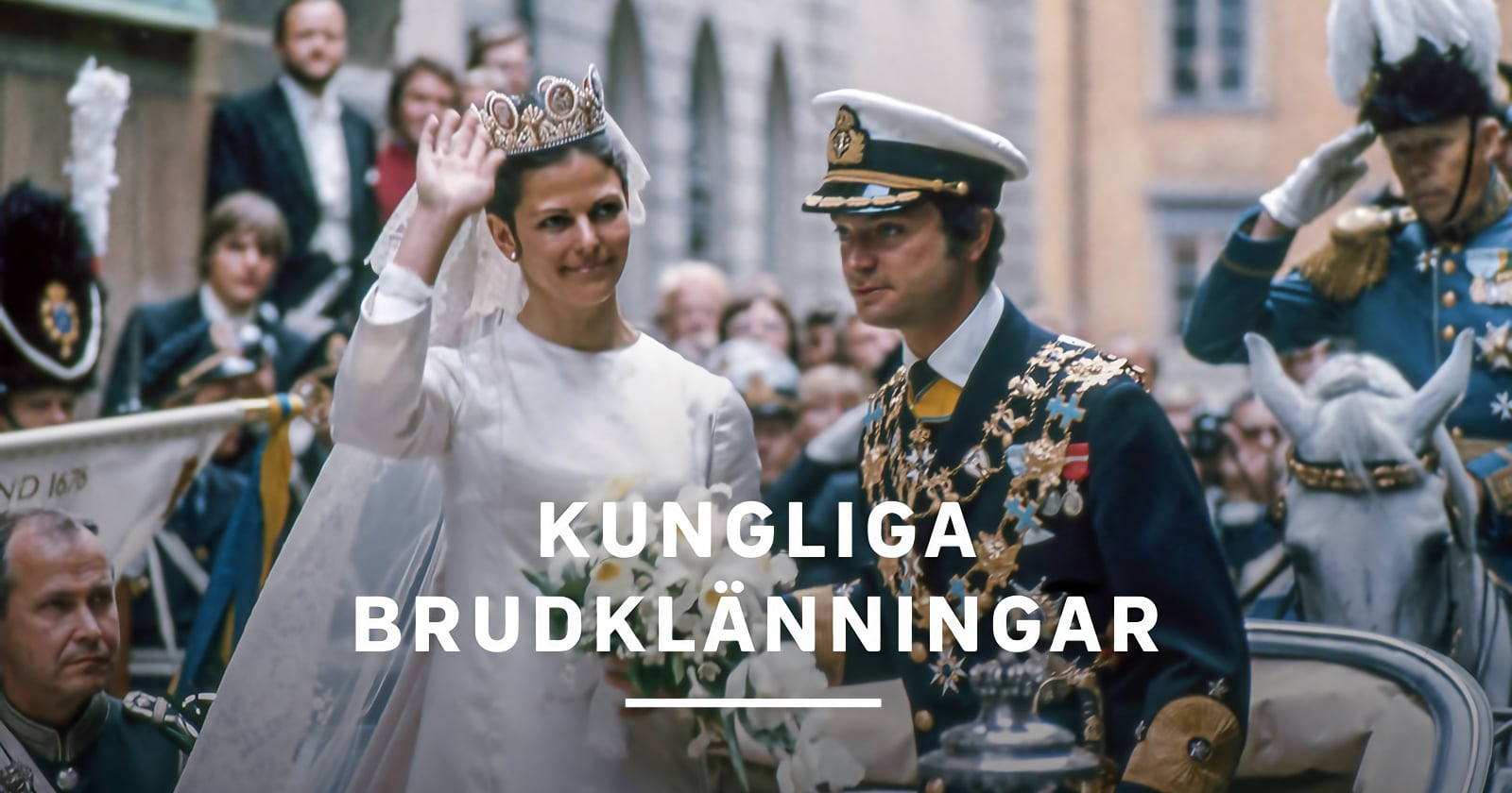 Kungliga brudklänningar på SVT Play streama