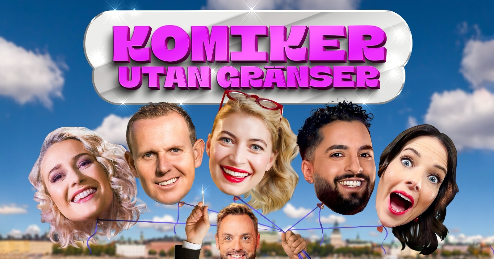 Komiker utan gränser på SVT Play streama