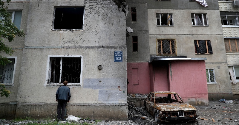 Ukraina - livet under ryska attacken på SVT Play