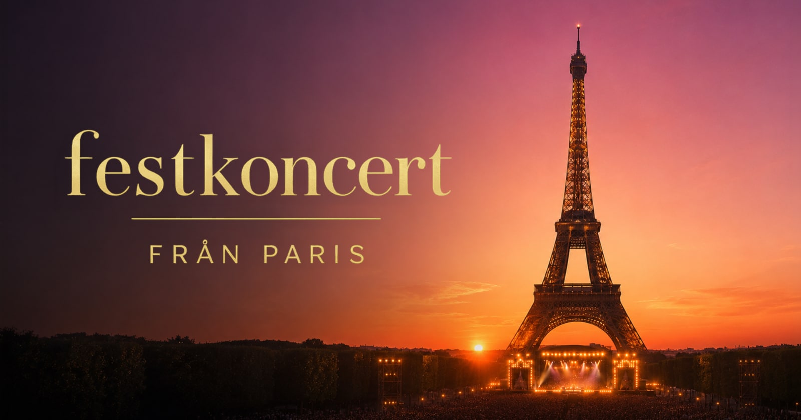 Festkonsert från Paris på SVT Play