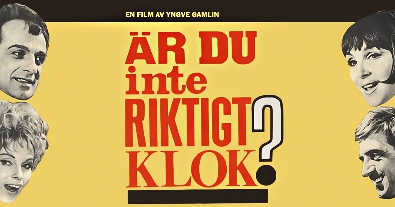 Är du inte riktigt klok? på SVT Play streama