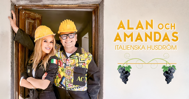 Alan och Amandas italienska husdröm SVT Play gratis stream