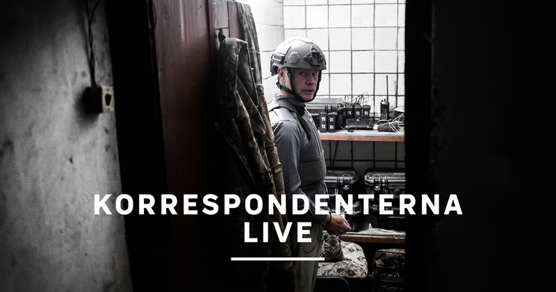 Korrespondenterna live SVT Play stream