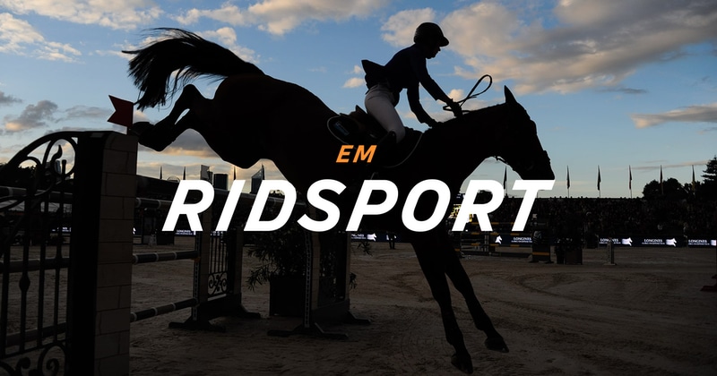 Ridsport: EM live streaming SVT Play