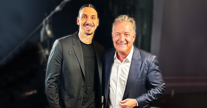 Zlatan hos Piers Morgan TV12 | TV4 Play