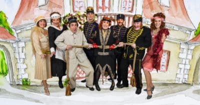 Fredriksdalsteatern: Två man om en änka