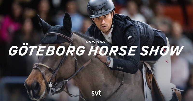 Göbebort Horse Show 2025 live streaming SVT Play