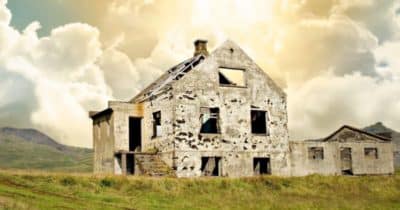 Övergivna gårdar på Island