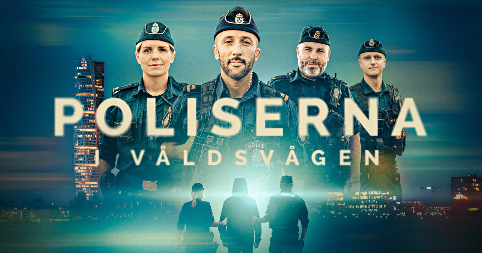 Poliserna i våldsvågen