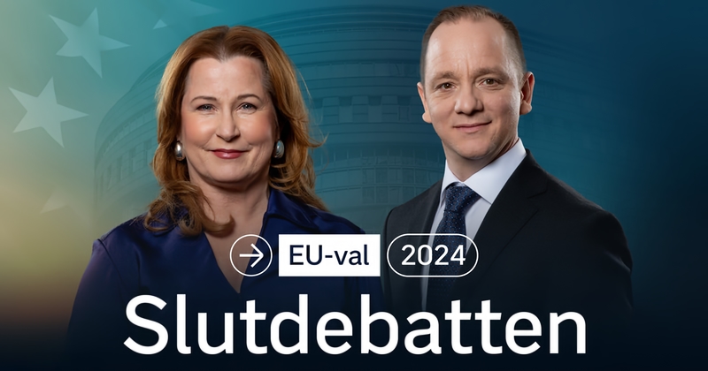 EU-val 2024: Slutdebatten SVT Play streaming