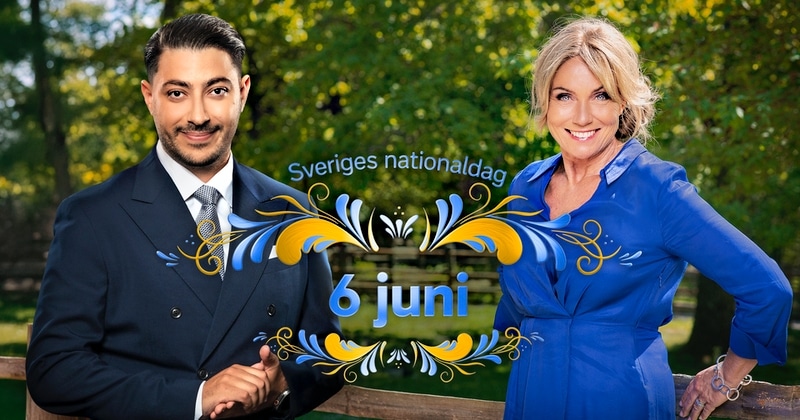 Nationaldagen 6 juni på SVT Play streama